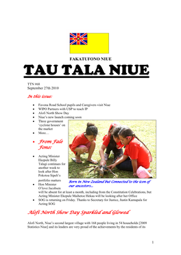 Tau Tala Niue