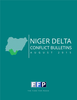 Niger Delta Conflict Bulletins August 2015