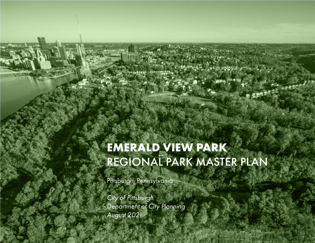 Emerald View Park Regional Park Master Plan