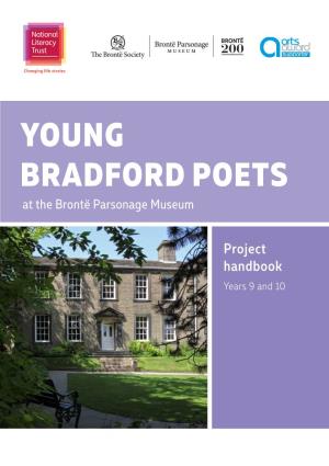 YOUNG BRADFORD POETS at the Brontë Parsonage Museum