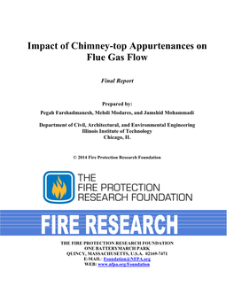 Impact of Chimney‐Top Appurtenances on Flue Gas Flow