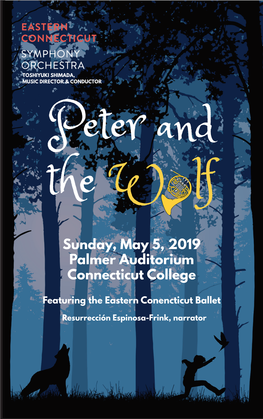 Sunday, May 5, 2019 Palmer Auditorium Connecticut College