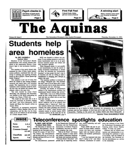 Students Help Area Homeless