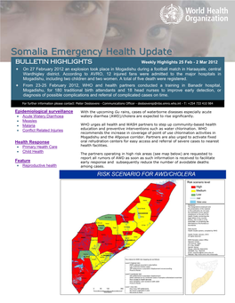 Somalia Health Update 25