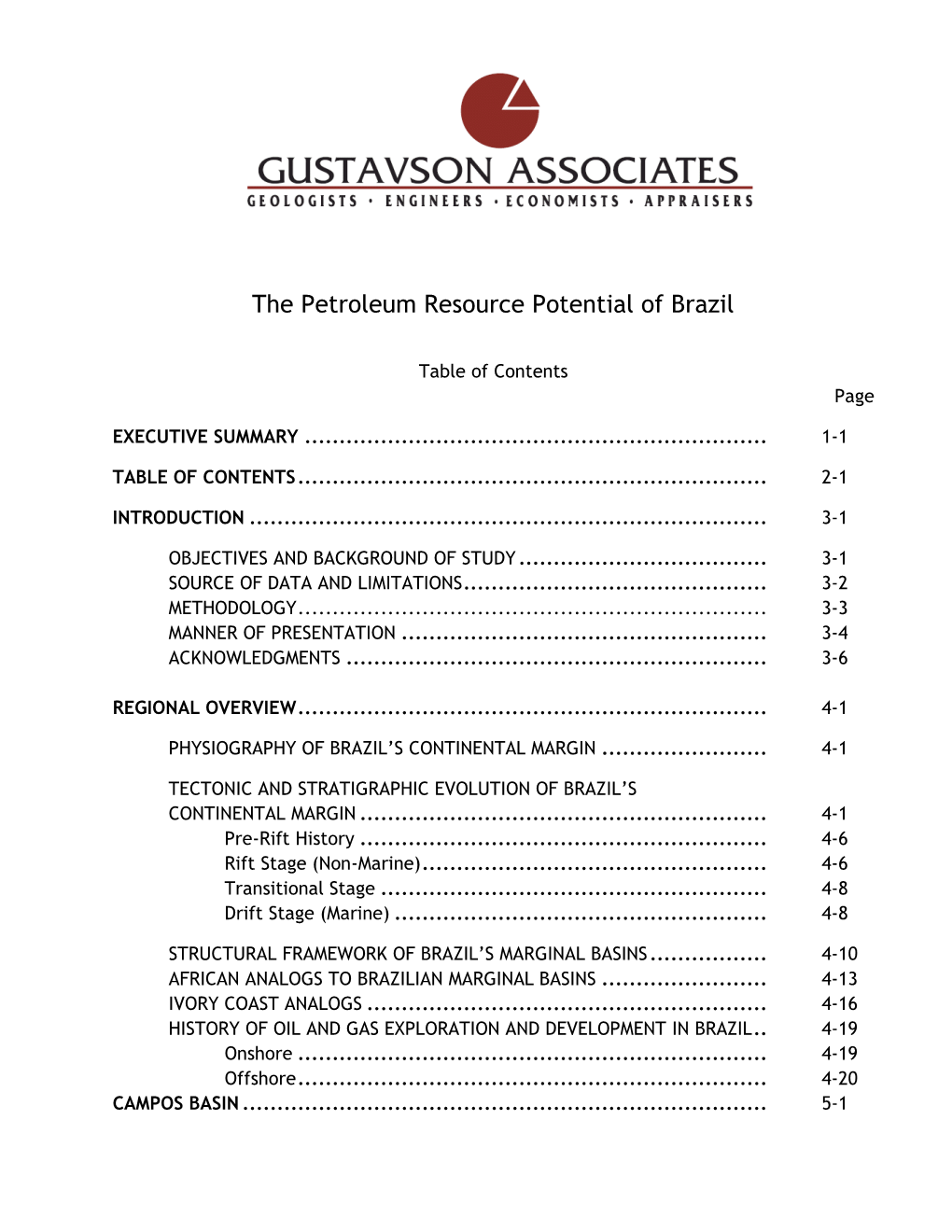 The Petroleum Resource Potential of Brazil