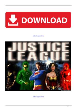 Justice League Game