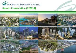Results Presentation (12M18) Results Summary (Income Statement)