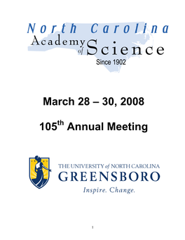 30, 2008 105 Annual Meeting