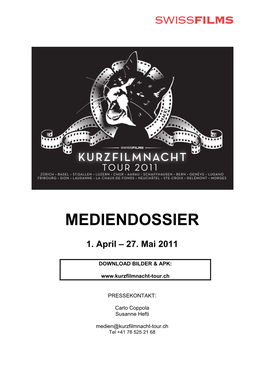 Mediendossier Kurzfilmnacht-Tour 2011