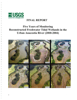 Five Years of Monitoring Reconstructed Freshwater Tidal Wetlands in the Urban Anacostia River (2000-2004)