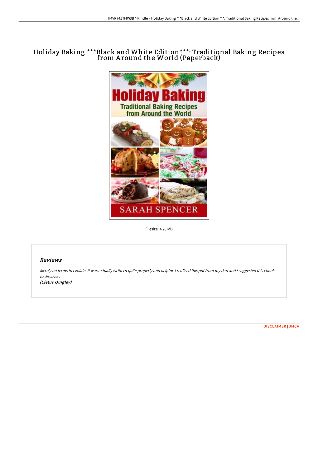 Download Book &gt; Holiday Baking ***Black and White Edition