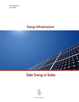 Solar Energy in Sudan