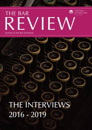 Download the Bar Review – the Interviews 2016-2019