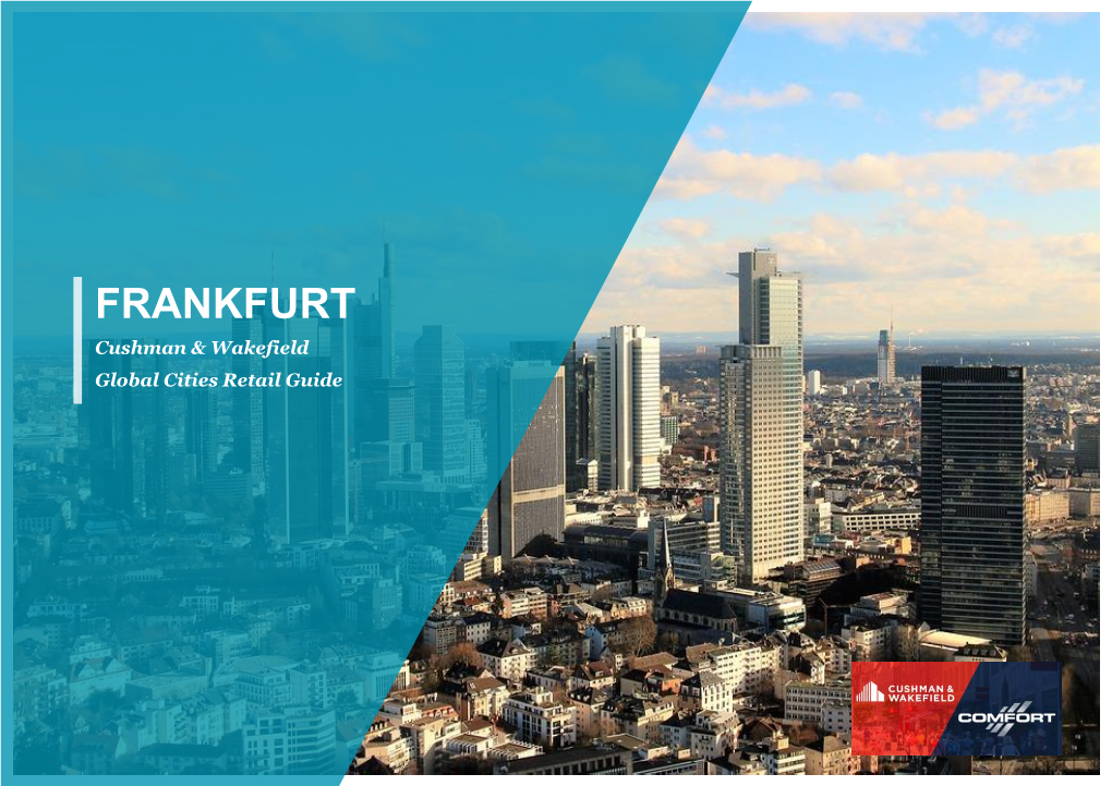 FRANKFURT Cushman & Wakefield Global Cities Retail Guide