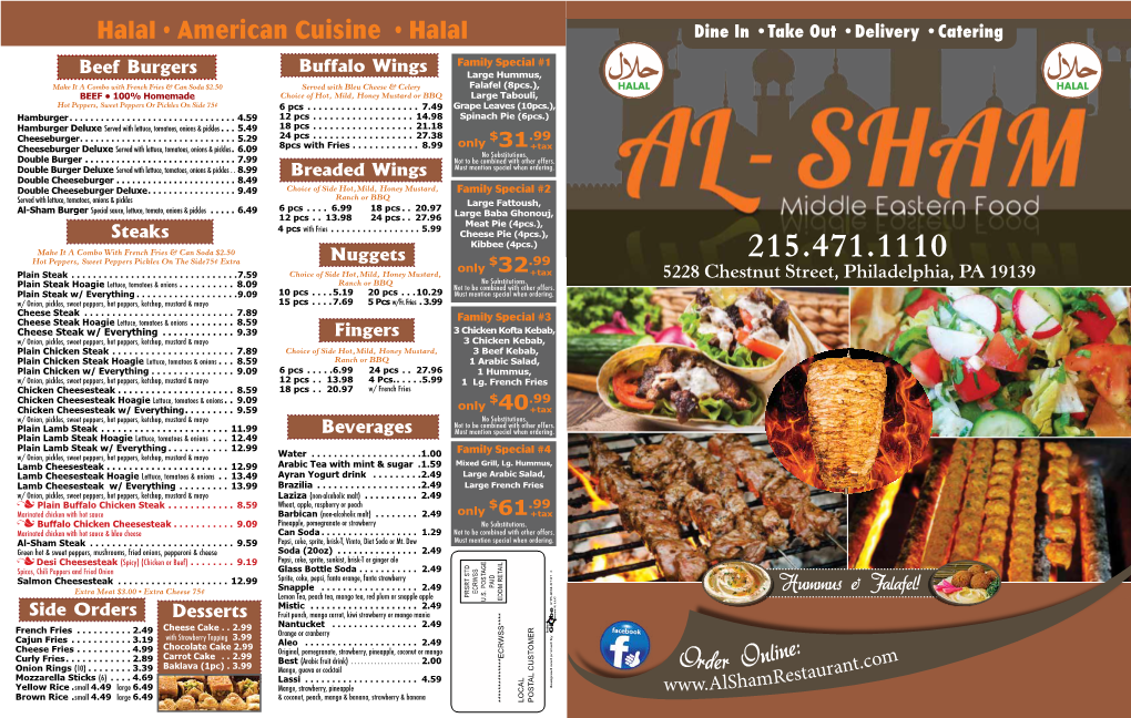 Halal • American Cuisine • Halal Order Online