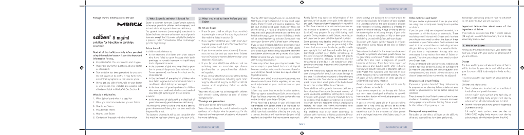 Download Leaflet View the Patient Leaflet in PDF Format