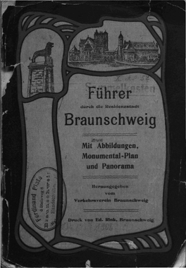 Führer Durch Die Residenzstadt Braunschweig