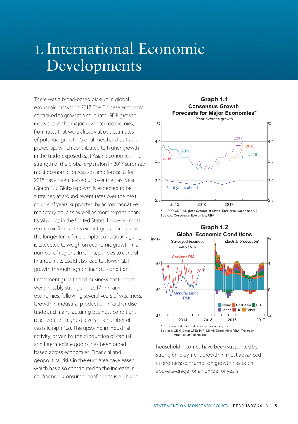 International Economic Developments