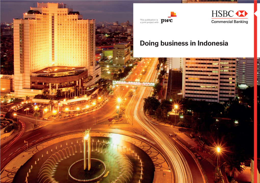 Doing Business in Indonesia Contents