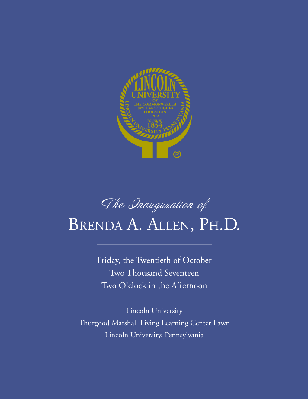 Brenda A. Allen, Ph.D