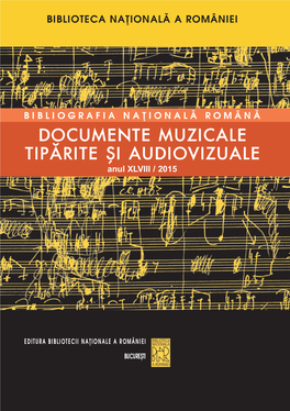 Documente Muzicale Tipărite Şi Audiovizuale