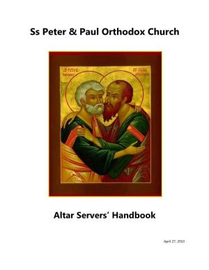 Ss Peter & Paul Orthodox Church