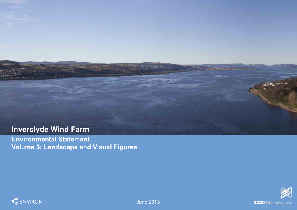 Inverclyde Wind Farm Environmental Statement Volume 3: Landscape and Visual Figures