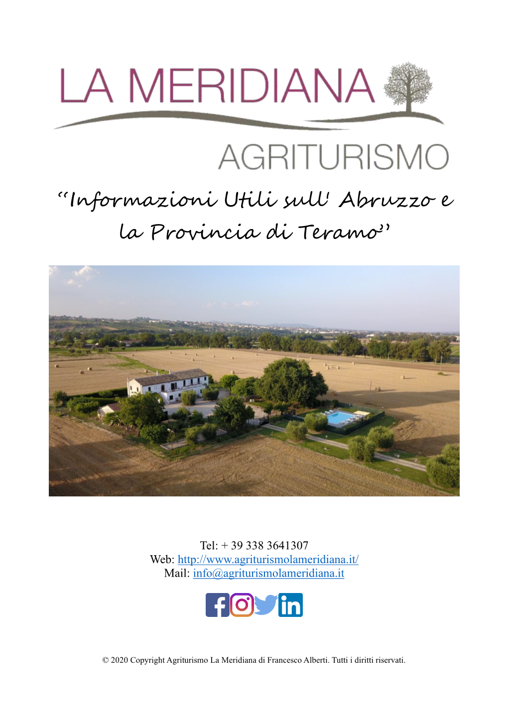 “Informazioni Utili Sull' Abruzzo E La Provincia Di Teramo”