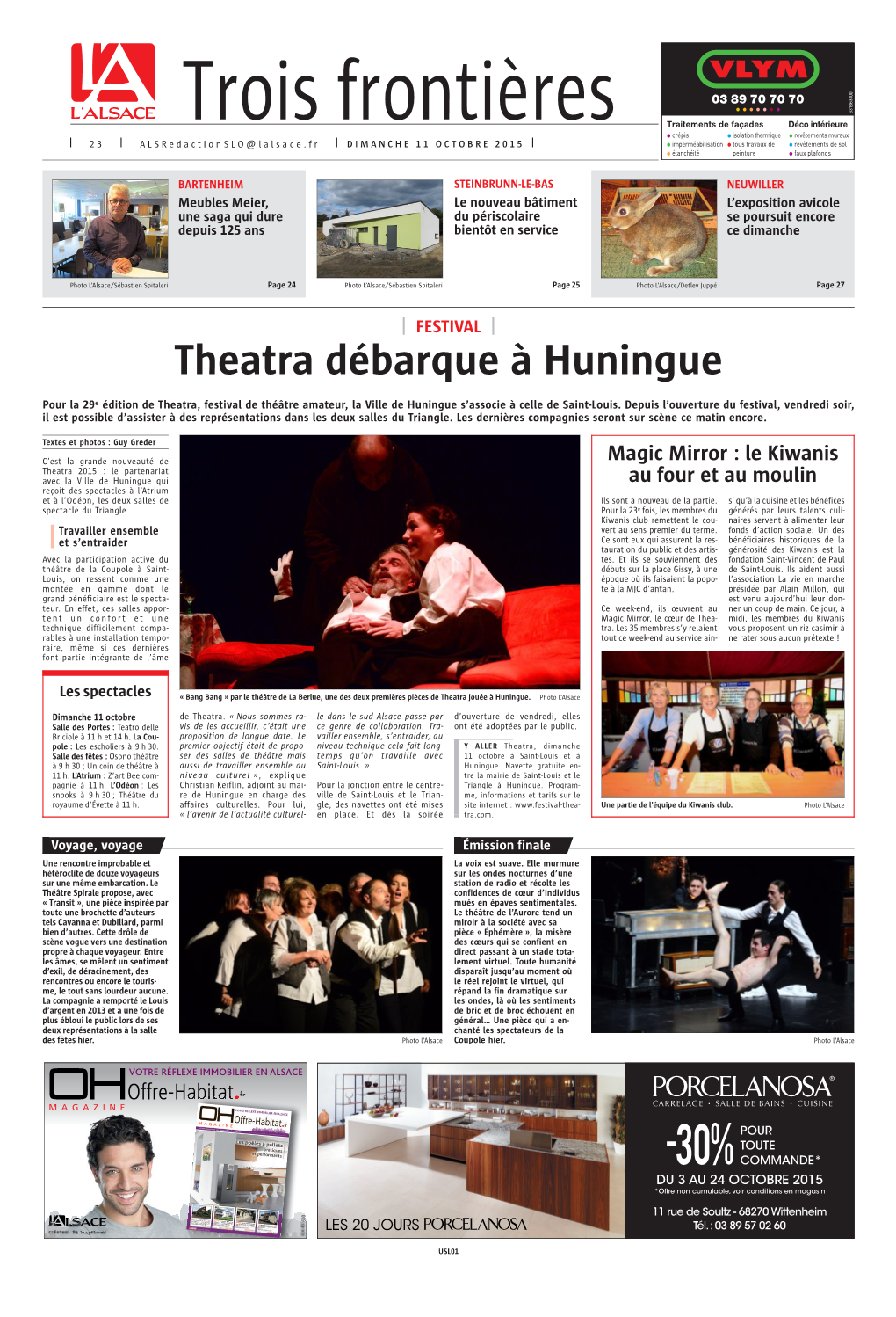 Theatra Débarque À Huningue