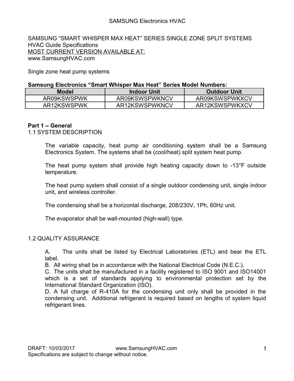 HVAC Guide Specifications s2