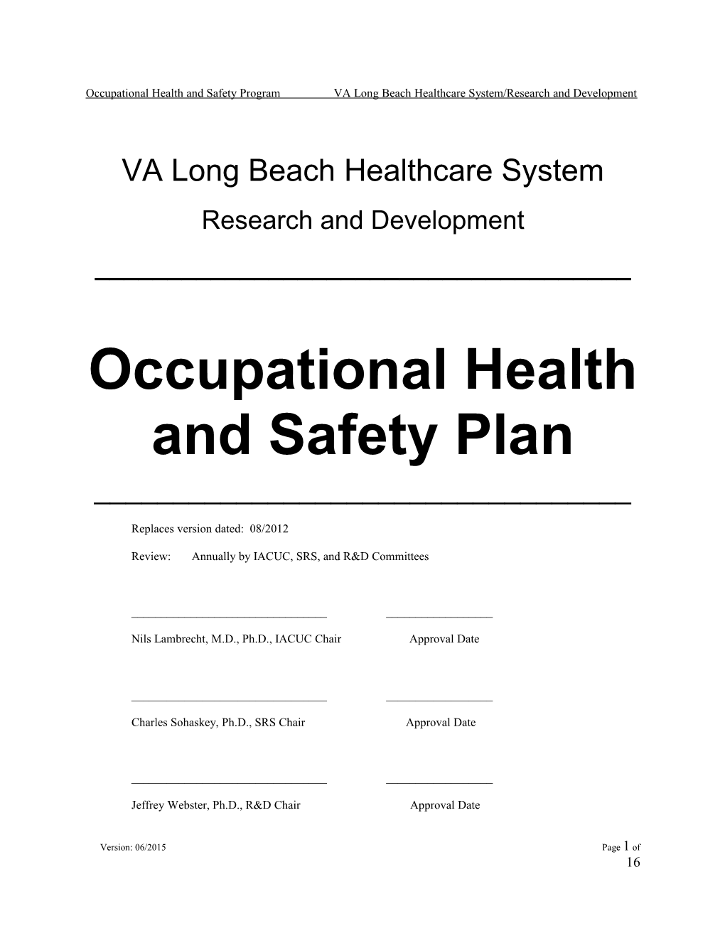 Va Long Beach Healthcare System