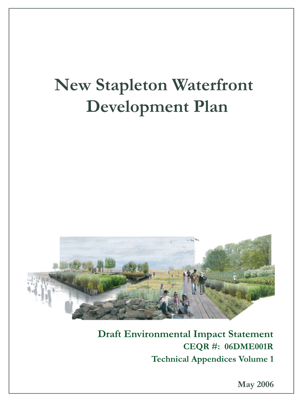 New Stapleton Waterfront Development Plan