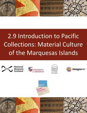 2.9 Material Culture of the Marquesas Islands