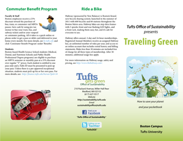 Traveling Green an Online Account That Includes Rental History and Billing Students Statements