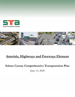 Arterials, Highways and Freeways Element