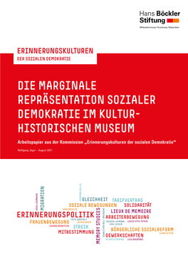 Die Marginale Repräsentation Sozialer Demokratie Im Kultur! Historischen Museum