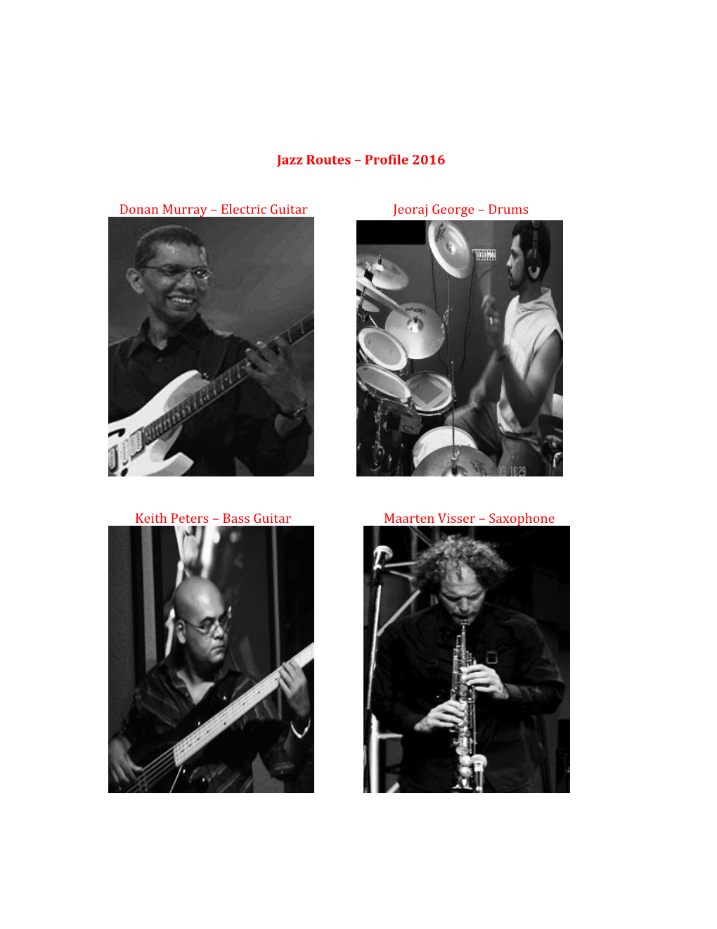 Jazz Routes – Profile 2016