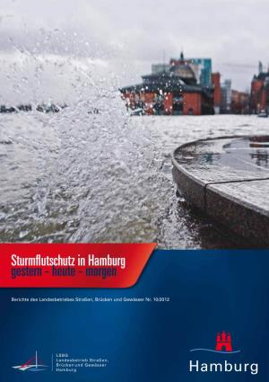 Broschüre Sturmflutschutz in Hamburg – Gestern, Heute, Morgen