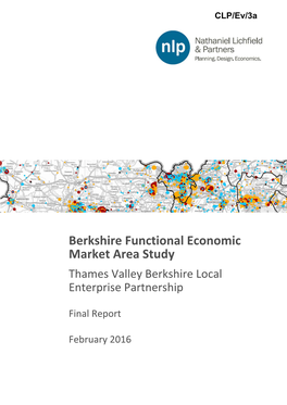 Berkshire Functional Economic Market Area Study