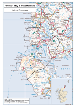 HOY and WEST MAINLAND NATIONAL SCENIC AREA Orkney Isles