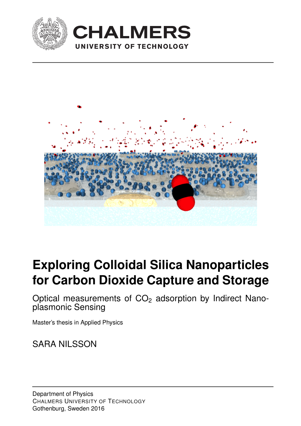 Exploring Colloidal Silica Nanoparticles for Carbon Dioxide Capture and Storage