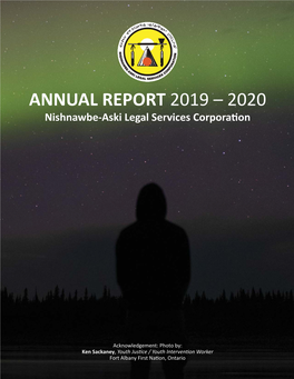 Annual Report 2019 – 2020 Nŝɛśŷăǁďğͳaɛŭŝ Lğőăů ^Ğƌǀŝđğɛ Žƌɖžƌăɵžŷ