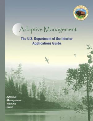 Adaptive Management Applications Guide
