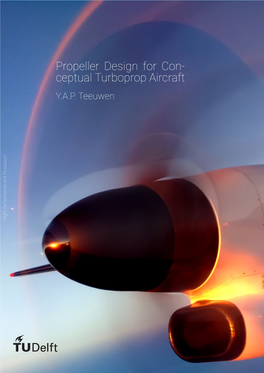 Propeller Design for Conceptual Turboprop Aircraft