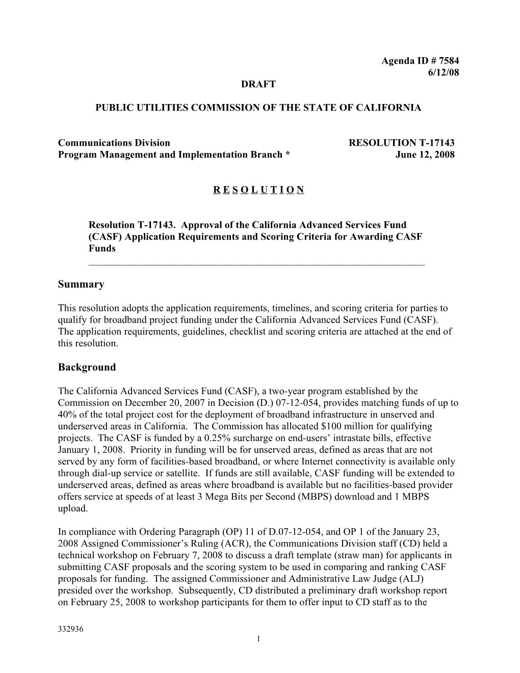 Public Utilities Commission of the State of California s7