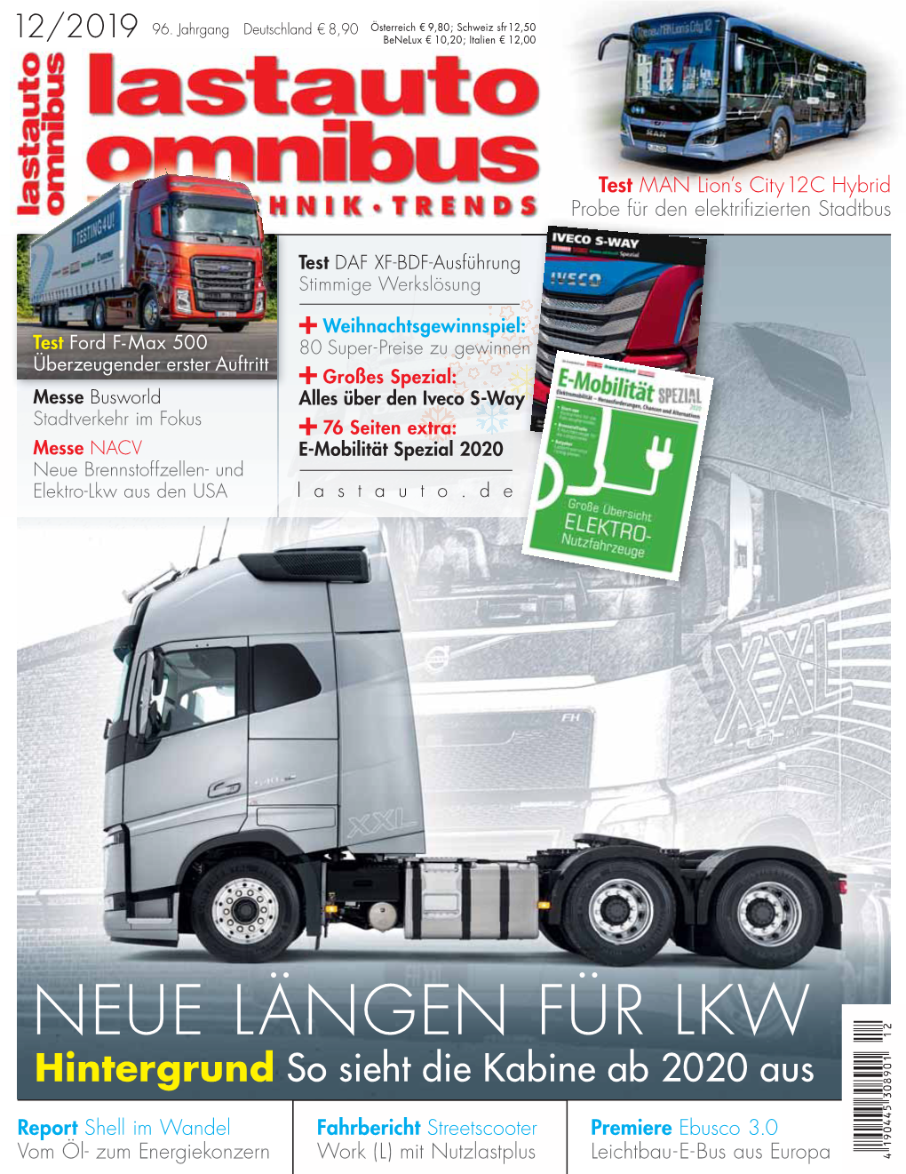 NEUE LÄNGEN FÜR LKW Hintergrund So Sieht Die Kabine Ab 2020 Aus