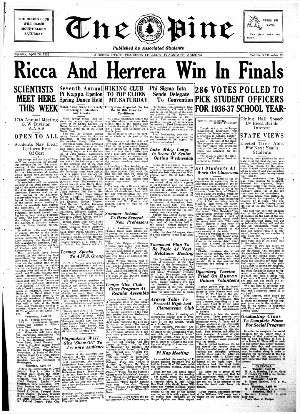 Ricca and Herrera Win in Finals