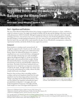 Peppered Moths and the Industrial Revolution: Barking up the Wrong Tree? by Avril M