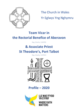 Team Vicar in the Rectorial Benefice of Aberavon & Associate Priest St