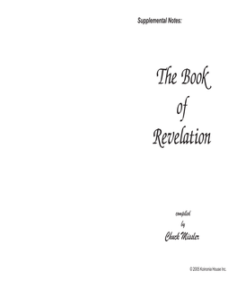 The Book of Revelation